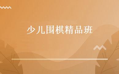 少儿围棋精品班 