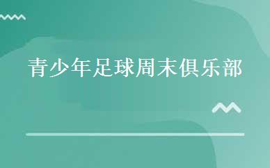 青少年足球周末俱乐部 