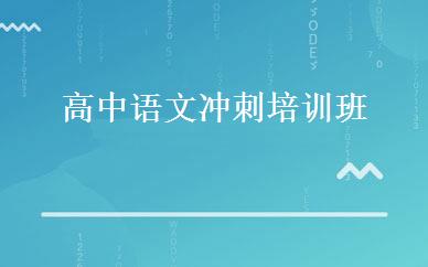高中语文冲刺培训班