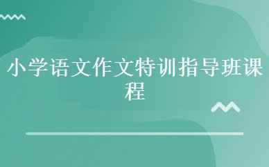 小学语文作文特训指导班课程