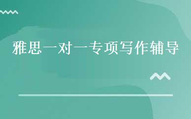 雅思一对一专项写作辅导