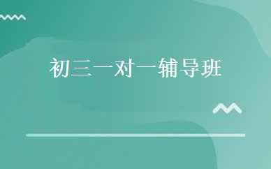 初三一对一辅导班