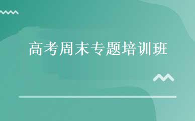 高考周末专题培训班