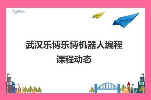 武汉乐博乐博机器人编程课程动态 单片机课获好评