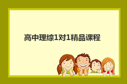 高中理综1对1精品课程 高中理综1对1精品课程