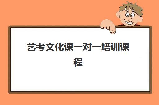 艺考文化课一对一培训课程 艺考文化课一对一培训课程