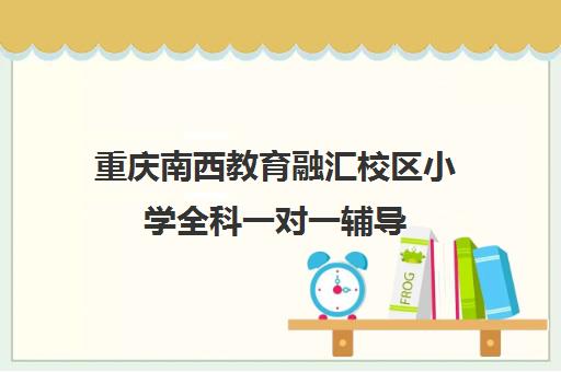 重庆南西教育融汇校区小学全科一对一辅导 量身定制学习方案