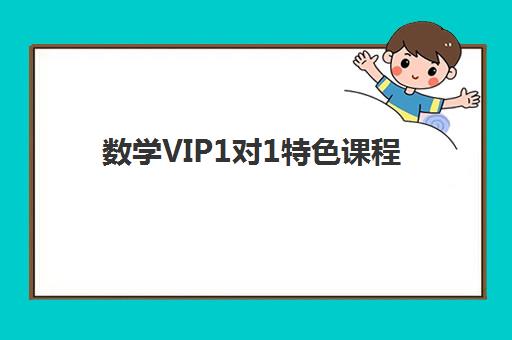 数学VIP1对1特色课程 数学VIP1对1特色课程
