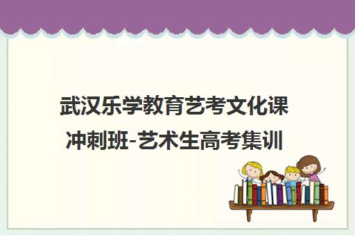 武汉乐学教育艺考文化课冲刺班-艺术生高考集训辅导[招生中]