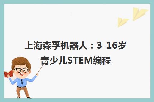 上海森孚机器人 3-16岁青少儿STEM编程与机器人培训品牌