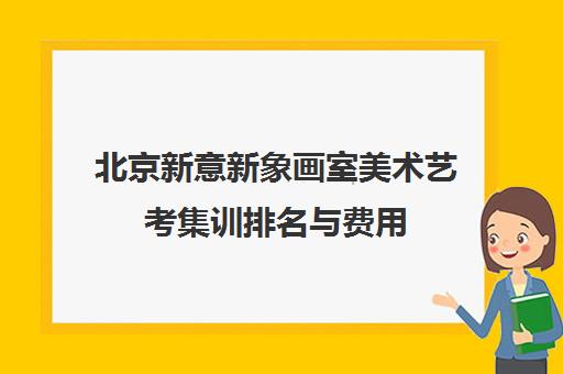 北京新意新象画室美术艺考集训排名与费用