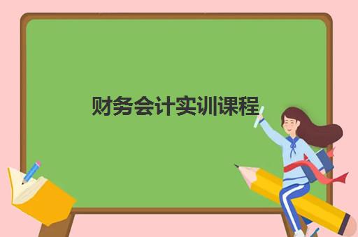 财务会计实训课程 财务会计实训课程