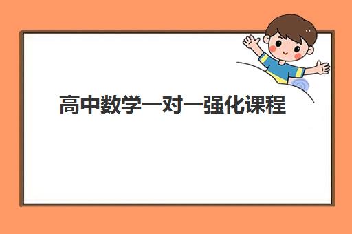 高中数学一对一强化课程 高中数学一对一强化课程
