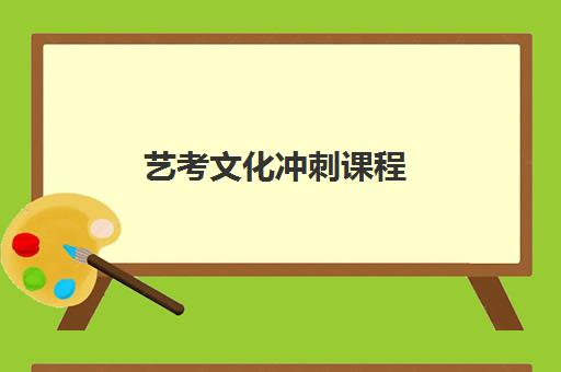 艺考文化冲刺课程 艺考文化冲刺课程