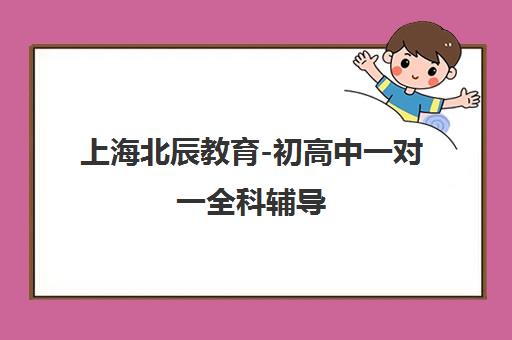 上海北辰教育-初高中一对一全科辅导 校区覆盖上海及华东多省
