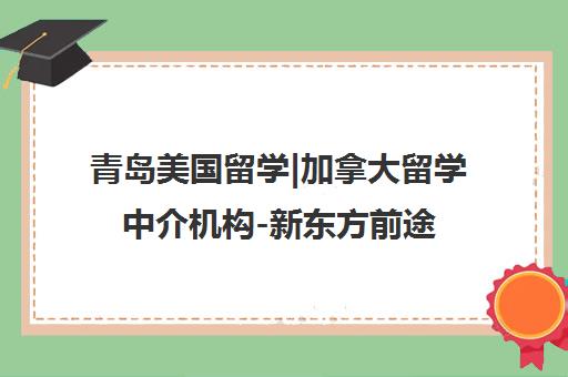 青岛美国留学|加拿大留学中介机构-新东方前途出国咨询 青岛美国留学|加拿大留学中介机构-新东方前途出国咨询