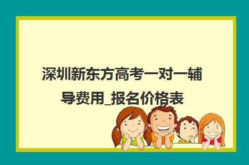 深圳新东方高考一对一辅导费用_报名价格表