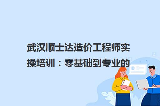 武汉顺士达造价工程师实操培训 零基础到专业的实战课程