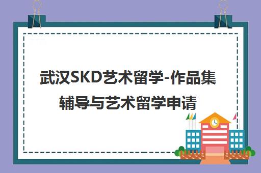 武汉SKD艺术留学-作品集辅导与艺术留学申请培训