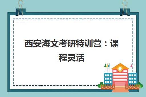 西安海文考研特训营 课程灵活 轻松备考 地址电话一览 西安海文考研特训营 课程灵活 轻松备考 地址电话一览