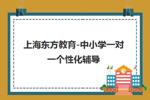 上海东方教育-中小学一对一个性化辅导