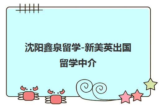 沈阳鑫泉留学-新美英出国留学中介