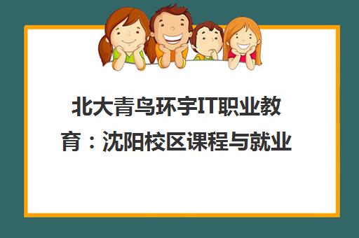 北大青鸟环宇IT职业教育 沈阳校区课程与就业全解析