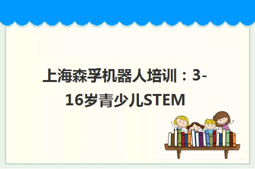 上海森孚机器人培训 3-16岁青少儿STEM教育与编程创客课程 上海森孚机器人培训 3-16岁青少儿STEM教育与编程创客课程