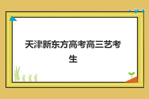 天津新东方高考高三艺考生文化培训班学费多少钱？2025年收费标准全面解析与班型选择性价比深度评估指南