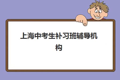 上海中考生补习班辅导机构哪家强一点？2025年最新权威排名、各机构特色解析与科学择校全攻略
