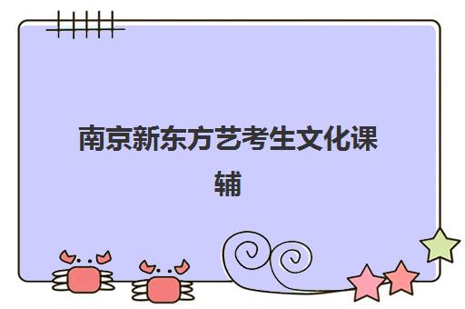 南京新东方艺考生文化课辅导补习机构学费多少钱？2025年班型费用全对比与高性价比报读攻略