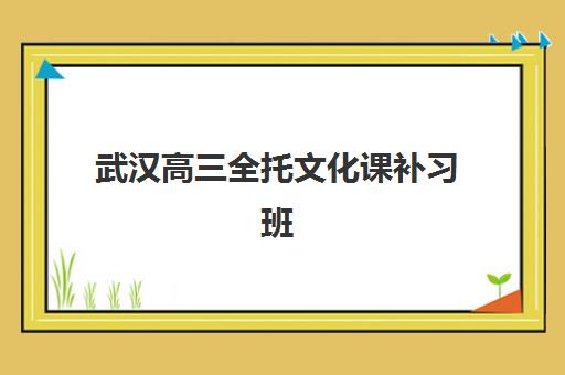 武汉高三全托文化课补习班集中训练营在哪个学校？2025年Top10机构排名、择校指南与成功案例解析