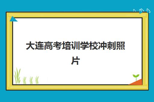 大连高考培训学校冲刺照片要求是什么样的？2025年最新报名照片标准解析与上传全攻略
