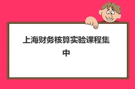 上海财务核算实验课程集中训练营在哪个学校？2025年最新校区分布、择校指南与就业前景全解析