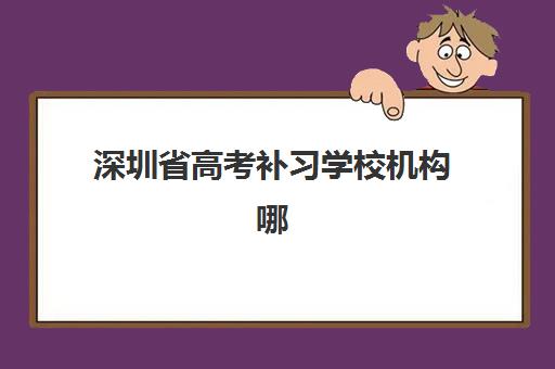 深圳省高考补习学校机构哪家好？2025年实力排名前十强与个性化择校全攻略