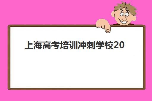 上海高考培训冲刺学校2025年报名人数统计出炉？三公学校竞争数据深度解析与备考策略